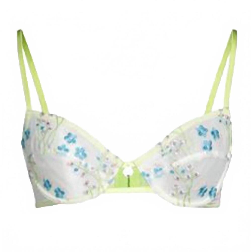 NEW OW COLLECTION women's balconette bra in light green